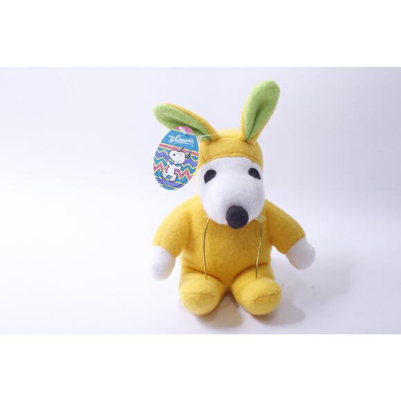 Whitman's Snoopy Easter Bunny, Yellow, Sitting, Plush, Stuffed Animal, 623 - Picture 1 of 2